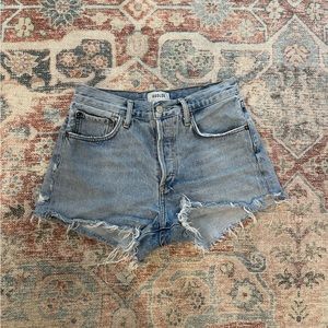 AGOLDE Parker denim shorts size 25